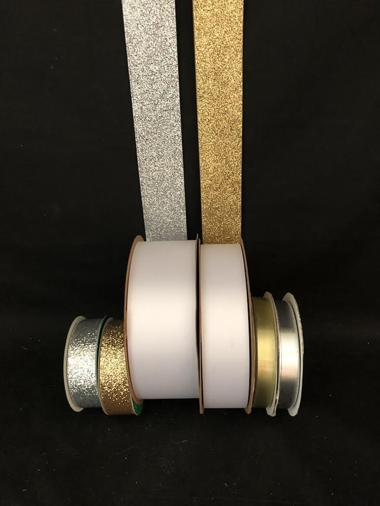 White 1.5” Ribbon 10 Yards