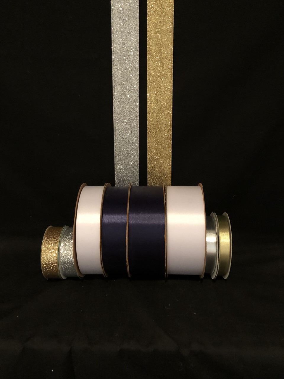 Navy Blue 1.5” Ribbon 10 Yards